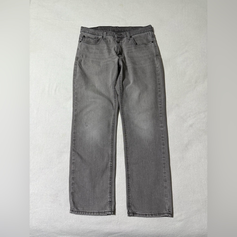 Levis Jeans Mens‎ 33x30 Gray 541 Athletic Tapered Mid Rise Stretch